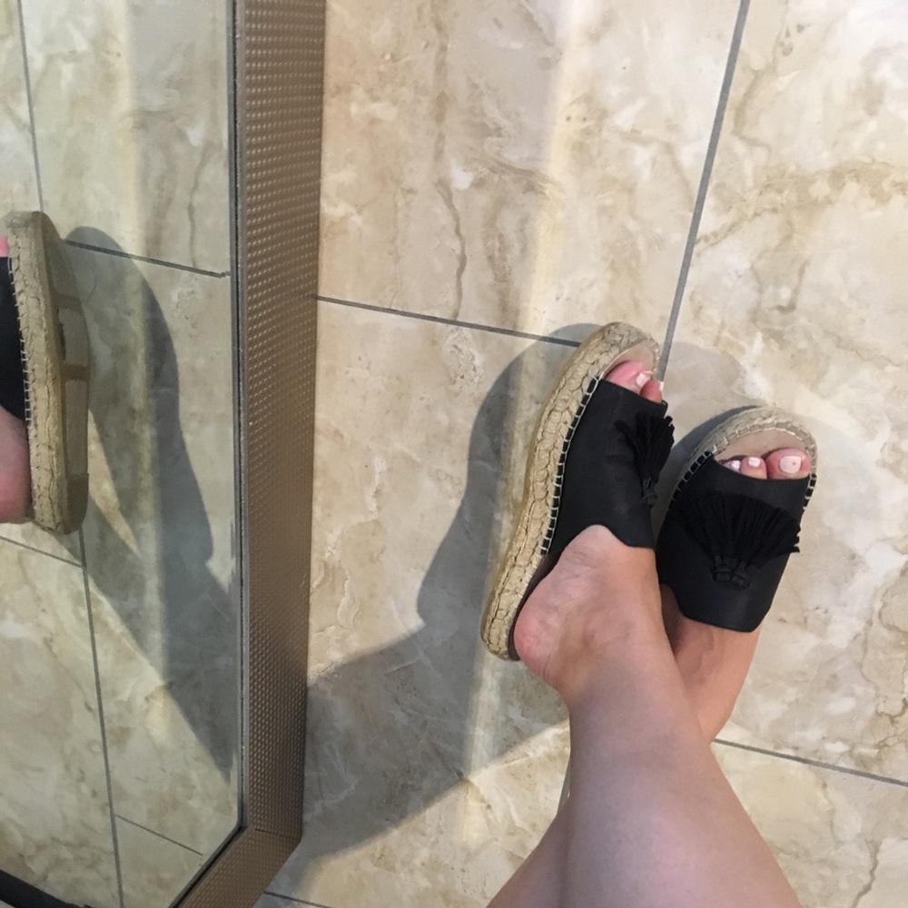 Comfy black sandals - Picture 7 of 8